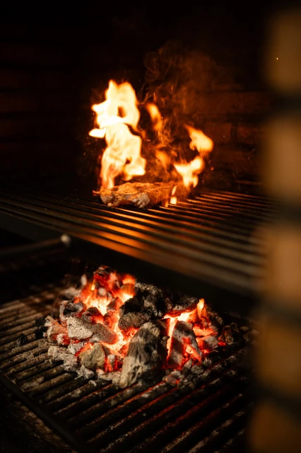 Las mesas de Atxa están preparadas a la perfección